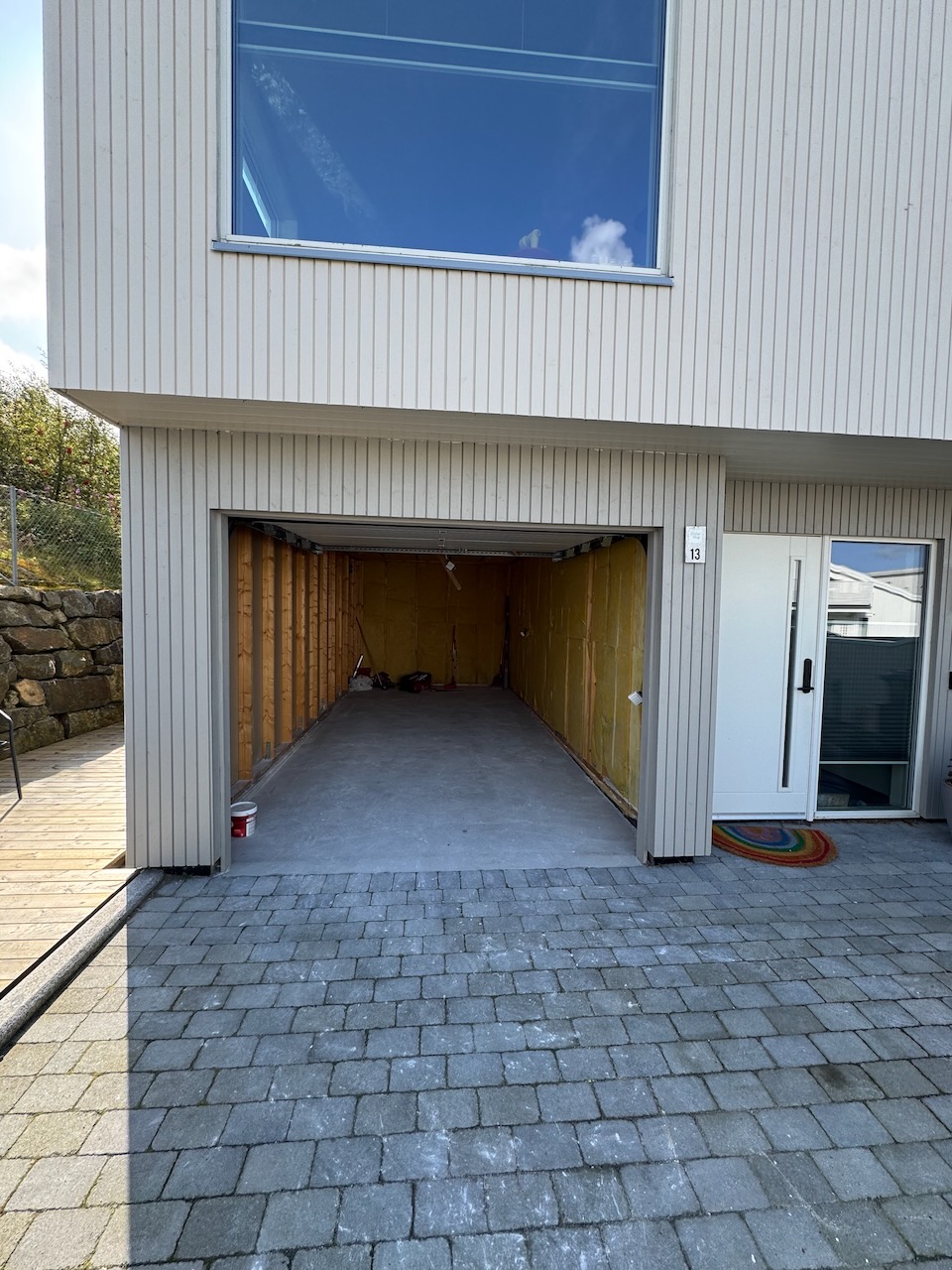 Bygge garasje om til oppholdsrom 04